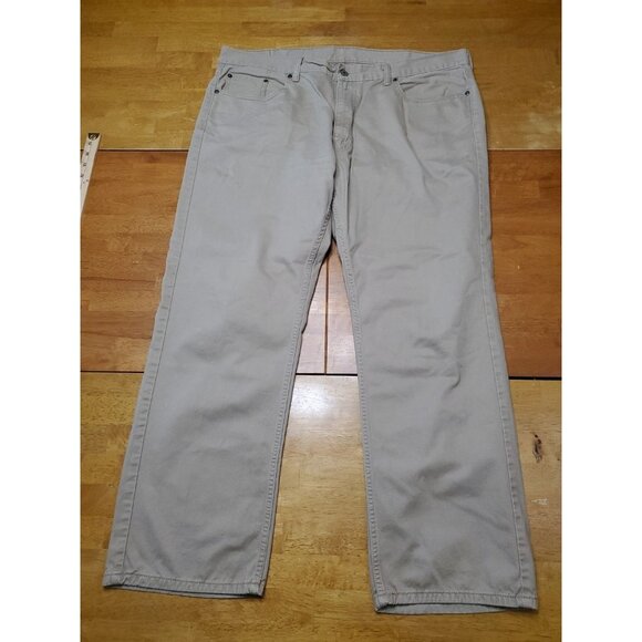 Levi's Other - Levi’s 559 Jeans Men's 40x30 Beige Relaxed Straight Fit Denim Casual Pants